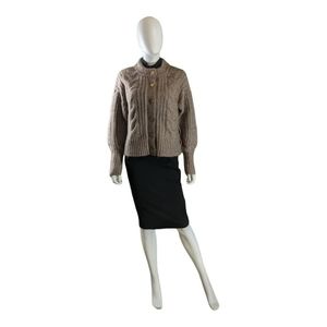 A New Day Chunky Cardigan Brown M